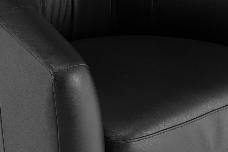 Giada Leather Swivel Chair